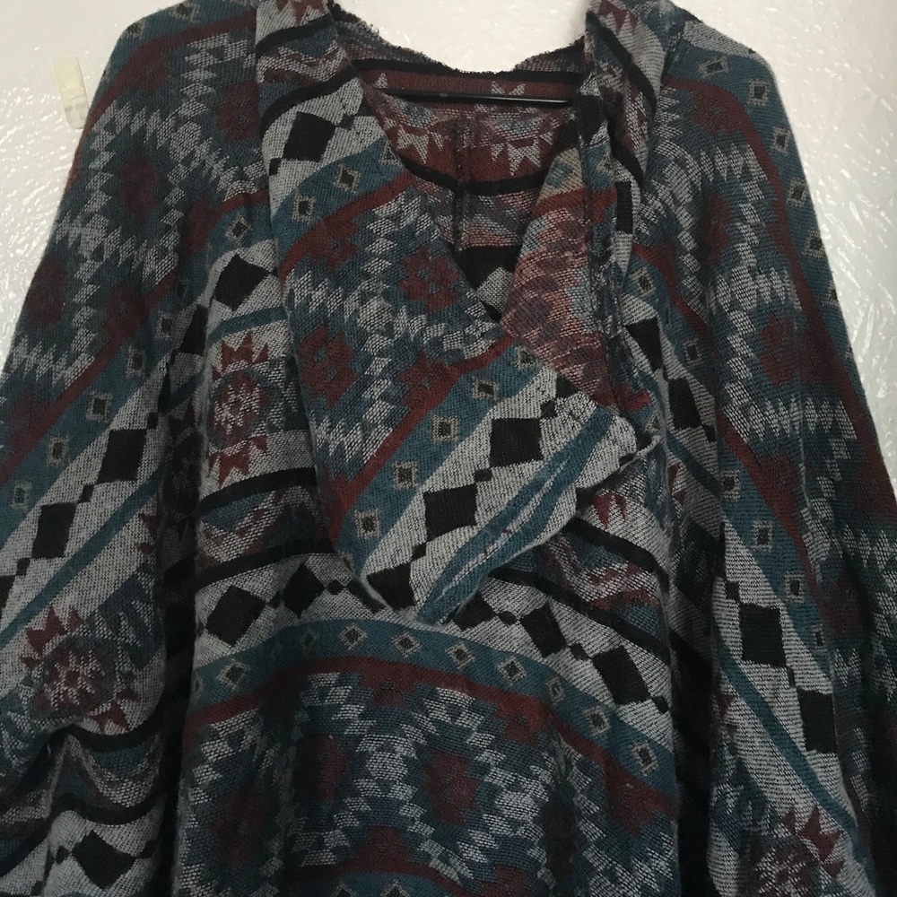 Big soft poncho
